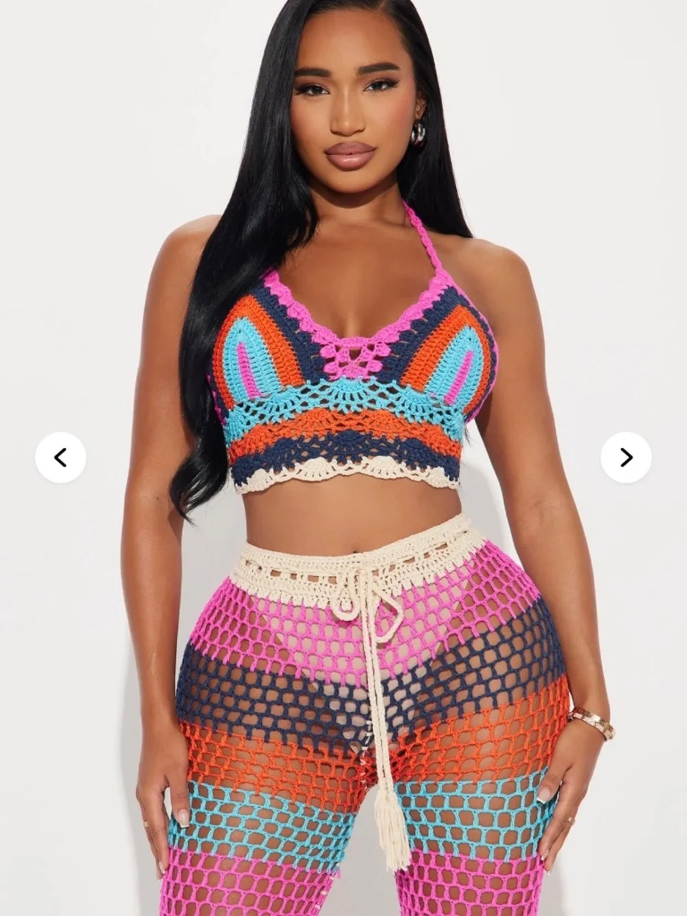Two piece crochet set